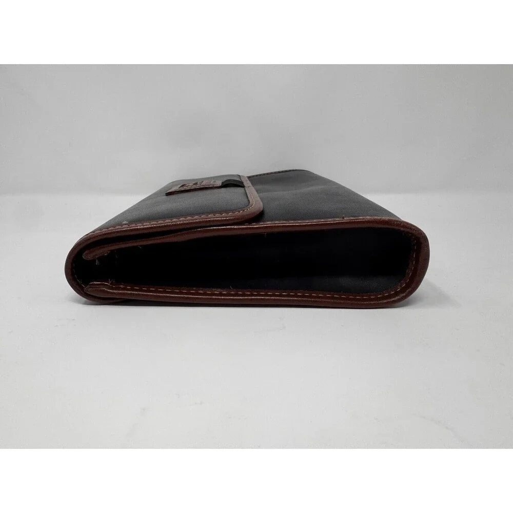 Vintage Maronie Italy Leather Clutch Bag Style 7813 (1970s) 10”x7.5”